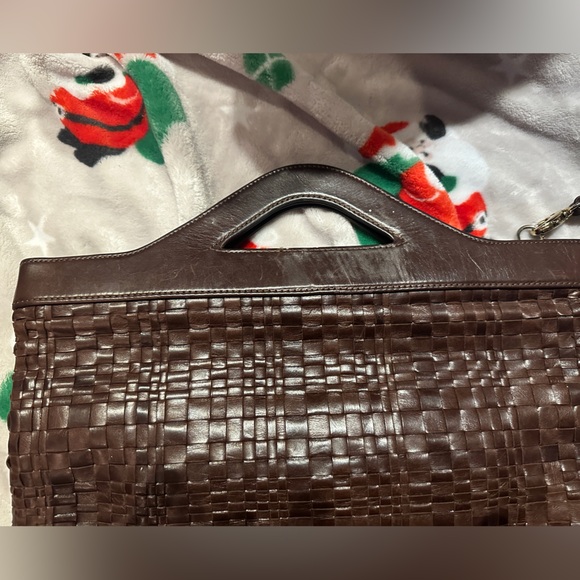 Lauren Merkin Woven Leather Bag - Picture 6 of 11